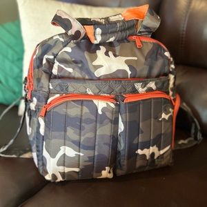 Camo Lug Boxer Travel Bag